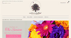 Desktop Screenshot of oakbrookfloristca.com